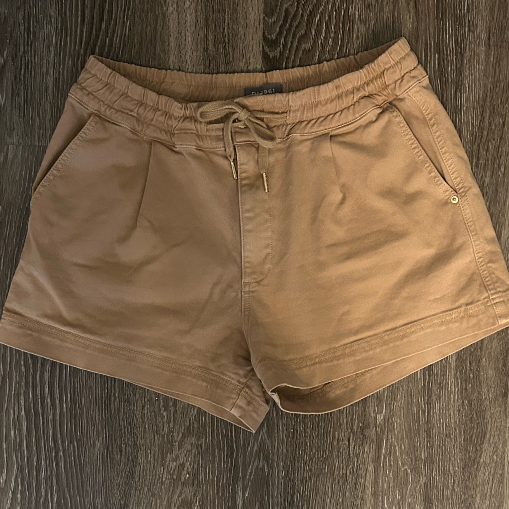 Dl1961 Rylan Drawstring Khaki Shorts